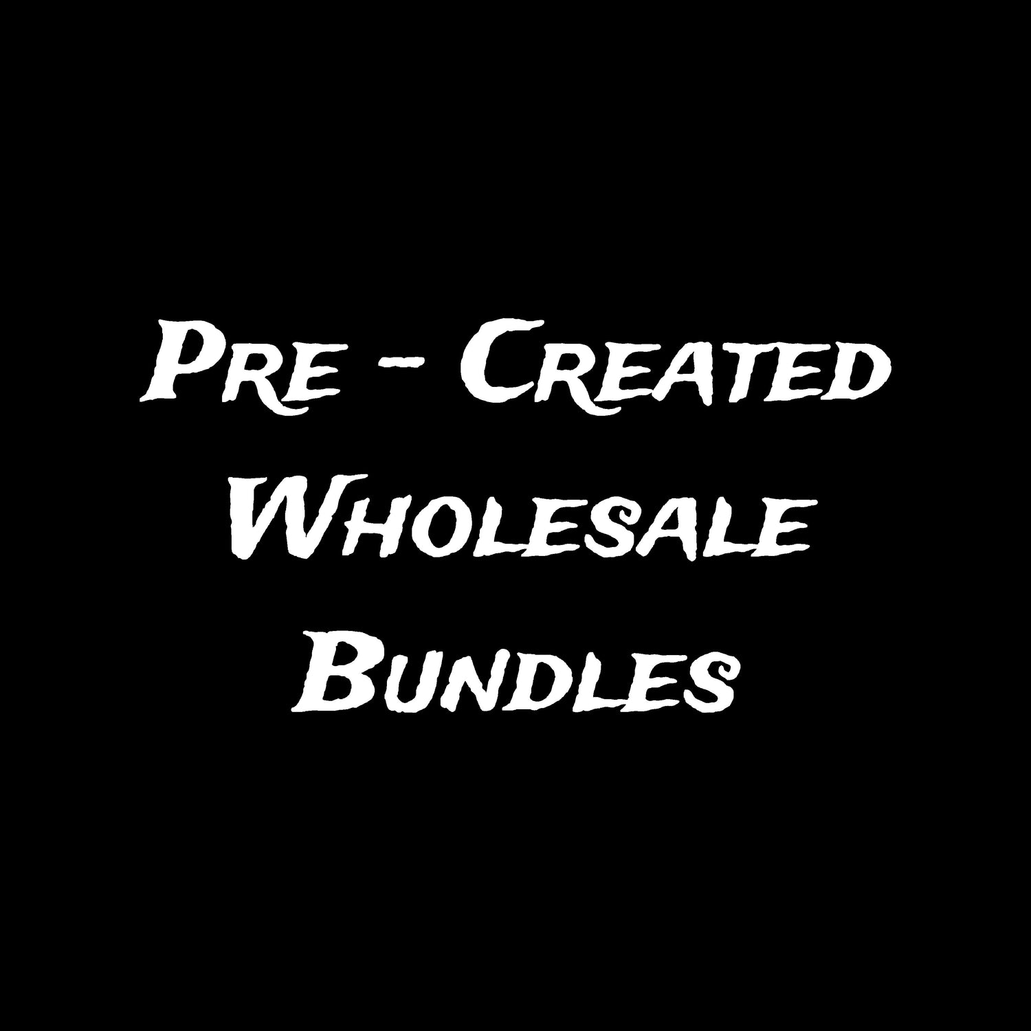 Curated wholesale bundles